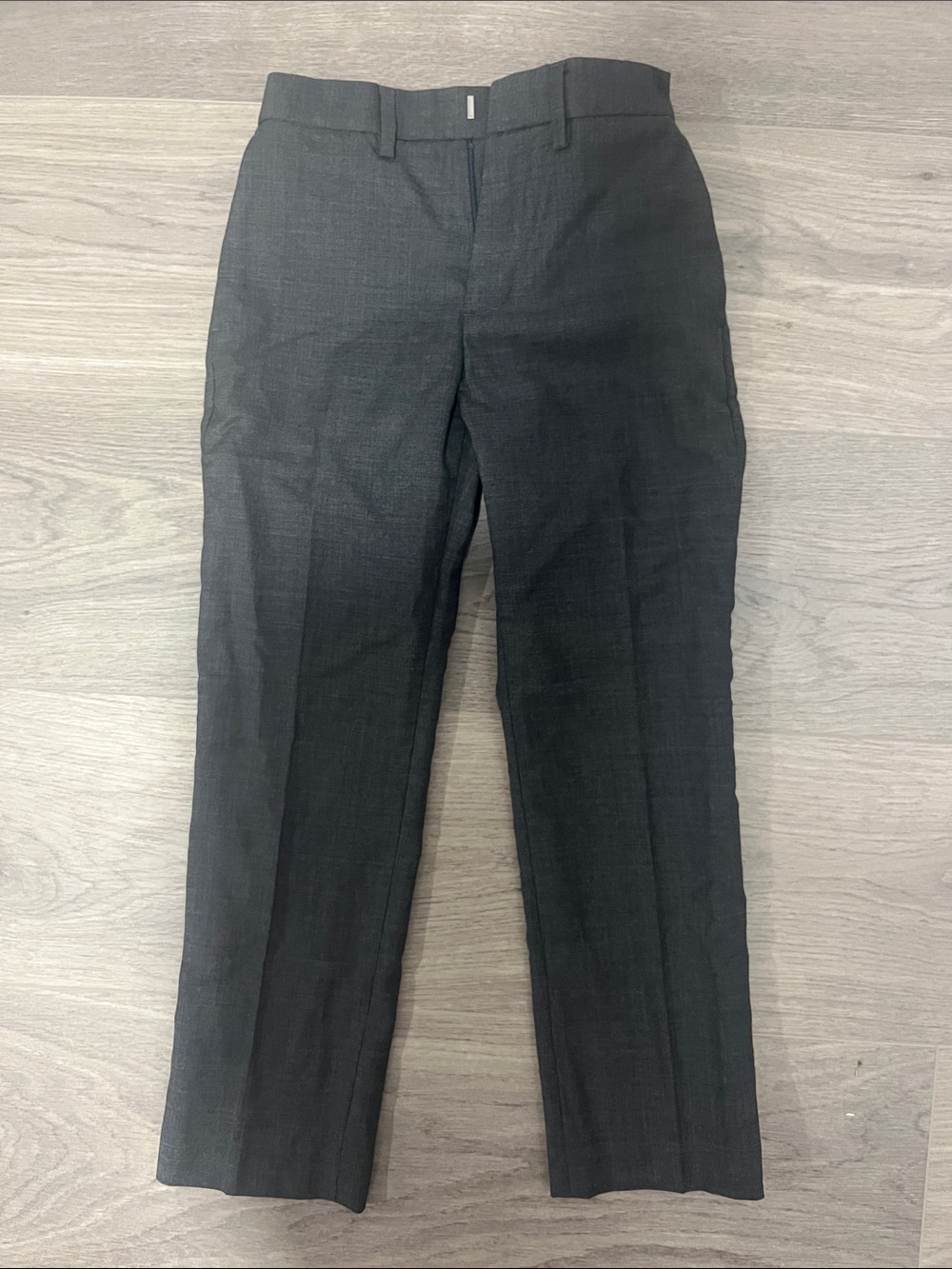 Crewcuts ludlow charcoal gray boys dress pants size 6